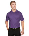 Harriton M348 Men's Advantage Snag Protection Plus Polo Front Thumbnail