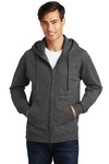 port & company pc850zh fan favorite fleece full-zip hooded sweatshirt Front Thumbnail