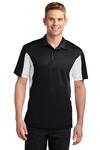 Sport-Tek ST655 Side Blocked Micropique Sport-Wick ® Polo Front Thumbnail