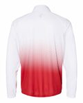 badger sport 4222 hex 2.0 1/4 zip Back Thumbnail