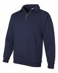 Jerzees 4528 Super Sweats NuBlend® Quarter-Zip Cadet Collar Sweatshirt Side Thumbnail