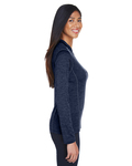 CORE365 CE401W Ladies' Kinetic Performance Quarter-Zip Side Thumbnail