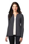 Port Authority LM1008 Ladies Concept Stretch Button-Front Cardigan Front Thumbnail