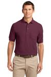 Port Authority K500P Silk Touch™ Polo with Pocket Front Thumbnail