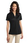 port authority l540 ladies silk touch™ performance polo Front Thumbnail