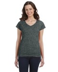 Gildan G64VL Softstyle ® Women's Fit V-Neck T-Shirt Front Thumbnail
