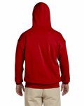 gildan g185 adult heavy blend™ 8 oz., 50/50 hooded sweatshirt Back Thumbnail
