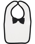 Rabbit Skins R1002 Infant Bow Tie Bib Front Thumbnail