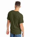 Hanes 5180 Unisex Beefy-T® T-Shirt Back Thumbnail