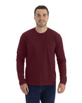 Next Level N3601 Men's Cotton Long-Sleeve Crew Front Thumbnail