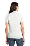 Port Authority L420 Ladies Heavyweight Cotton Pique Polo Back Thumbnail