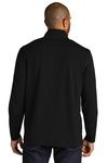port authority k825 port authority ® microterry 1/4-zip pullover Back Thumbnail