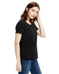 US Blanks US115 Ladies' Short-Sleeve Loose Fit Boyfriend Tee Side Thumbnail