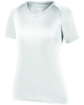 Augusta Sportswear 2792 Ladies Attain Wicking Raglan Sleeve Tee Front Thumbnail