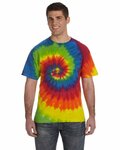 Tie-Dye CD100 Tie Dye Tee Front Thumbnail