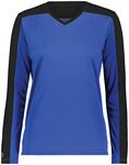 Holloway 223702 Ladies Momentum Team Long Sleeve Tee Front Thumbnail