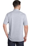 port authority k574 digi heather performance polo Back Thumbnail