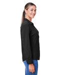 core365 ce510lw ladies' ultra uvp® long-sleeve marina shirt Side Thumbnail