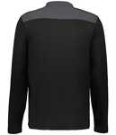 russell athletic r03gkm sideline grid 1/4 zip pullover Back Thumbnail