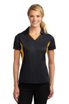 Sport-Tek LST655 Ladies Side Blocked Micropique Sport-Wick ® Polo Front Thumbnail