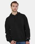 Champion CD450 Unisex Garment Dyed Hooded Sweatshirt Front Thumbnail