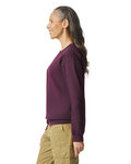Gildan SF000 Adult Softstyle® Fleece Crew Sweatshirt Side Thumbnail