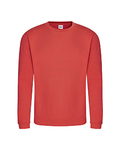 Just Hoods By AWDis JHA030 Adult Midweight College Crewneck Sweatshirt Front Thumbnail