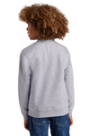 district dt6104y youth v.i.t. ™ fleece crew Back Thumbnail