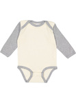 Rabbit Skins 4411 Infant Long-Sleeve Bodysuit Front Thumbnail