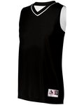 Augusta Sportswear 154 Ladies' Reversible Two-Color Sleeveless Jersey Front Thumbnail
