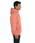 Hanes F170 Adult 9.7 oz. Ultimate Cotton® 90/10 Pullover Hooded Sweatshirt Side Thumbnail