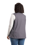 berne wvs303 ladies' highland softshell vest Back Thumbnail