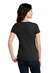 district dm108l women's perfect blend ® cvc tee Back Thumbnail