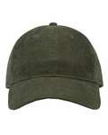 the game gb568 relaxed corduroy cap Front Thumbnail