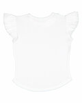 Rabbit Skins RS3339 Toddler Girls Flutter Sleeve T Back Thumbnail