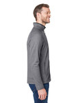 core365 ce72 men's venture heathered stripe full-zip Side Thumbnail