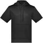 Augusta Sportswear 6871 Wicking Fleece Short Sleeve Hoodie Front Thumbnail