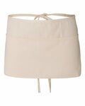 Q-Tees Q2115 Waist Apron with Pockets Front Thumbnail