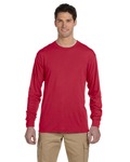 Jerzees 21ML Adult 5.3 oz. DRI-POWER® SPORT Long-Sleeve T-Shirt Front Thumbnail