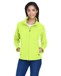 Team 365 TT80W Ladies' Leader Soft Shell Jacket Front Thumbnail