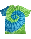 tie-dye cd1180 adult 5.4 oz., 100% cotton islands tie-dyed t-shirt Front Thumbnail