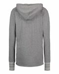 MV Sport W19439 Women's Heathered Jersey Hooded Tunic Back Thumbnail