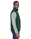 harriton m985 adult 8 oz. fleece vest Side Thumbnail