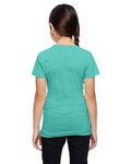 LAT 2616 Girls' Fine Jersey T-Shirt Back Thumbnail