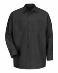 Red Kap SP14 Long Sleeve Industrial Work Shirt Front Thumbnail