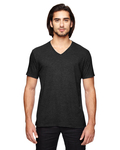 Anvil 6752 Tri-Blend V-Neck Tee Side Thumbnail