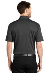 port authority k542 heathered silk touch ™ performance polo Back Thumbnail