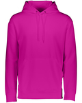 augusta sportswear 5506 youth wicking  fleece hoodie Front Thumbnail