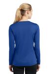 Sport-Tek LST353LS Women's Long Sleeve PosiCharge ® Competitor™ V-Neck Tee Back Thumbnail
