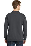 Port & Company PC098 Beach Wash ® Garment-Dyed Crewneck Sweatshirt Back Thumbnail